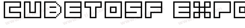 CubeTosf Expd字体转换